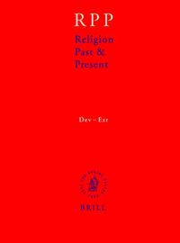 Cover image for Religion Past and Present, Volume 4 (Dev-Ezr)