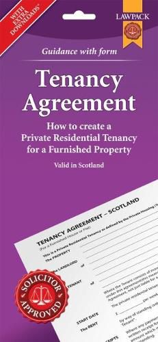 Cover image for Tenancy Agreement for Scotland: How to create a  Private Residential Tenancy for a Furnished Property