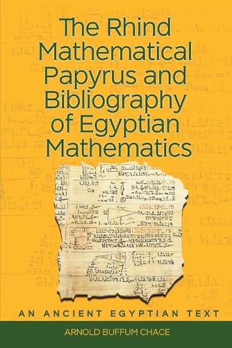 Cover image for The Rhind Mathematical Papyrus