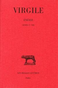 Cover image for Virgile, Eneide. Tome II: Livres V-VIII