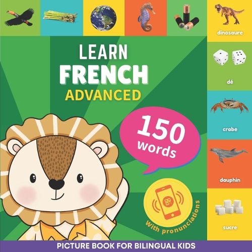 Cover image for Learn french - 150 words with pronunciations - Advanced