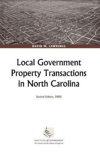 Cover image for Local Government Property Transactions in North Carolina