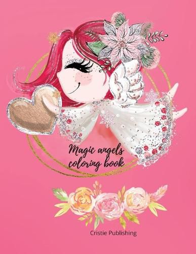 Cover image for Magic angels coloring book