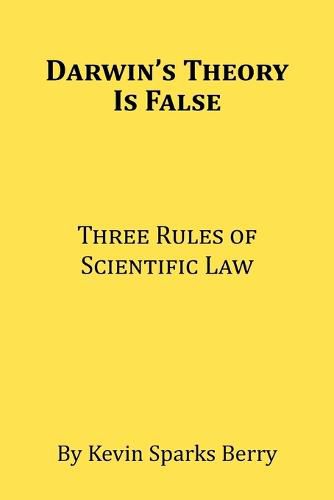 Cover image for Darwin's Theory Is False