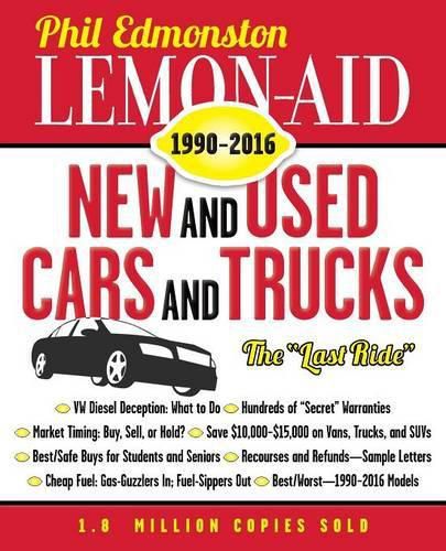Cover image for Lemon-Aid New and Used Cars and Trucks 1990-2016