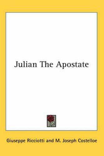 Cover image for Julian the Apostate