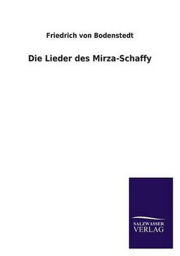 Cover image for Die Lieder Des Mirza-Schaffy