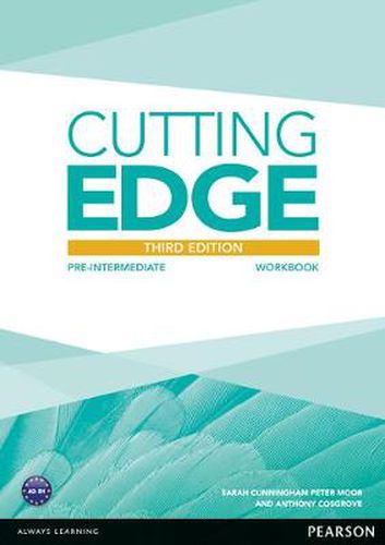 Cutting Edge 3rd Edition Pre-Intermediate Workbook without Key