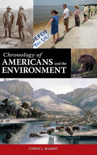 Cover image for Chronology of Americans and the Environment