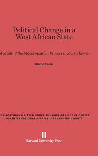 Political Change in a West African State