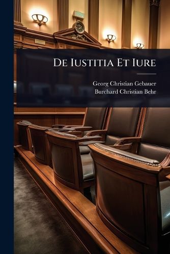 Cover image for De Iustitia Et Iure
