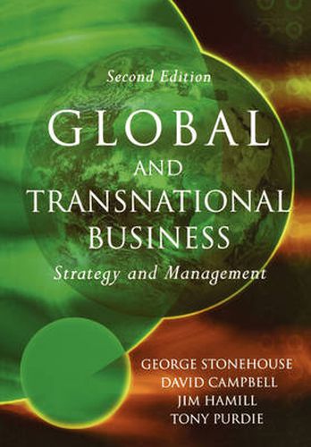 Cover image for Global and Transnational Business: Strategy and Management
