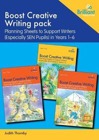 Cover image for Boost Creative Writing pack: Planning Sheets to Support Writers (Especially Sen Pupils) in Years 1-6