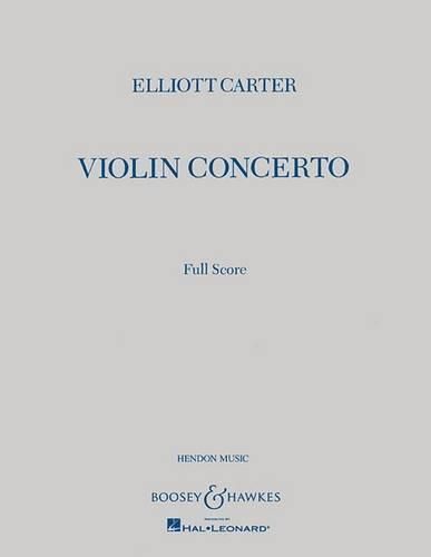Cover image for Violin Concerto