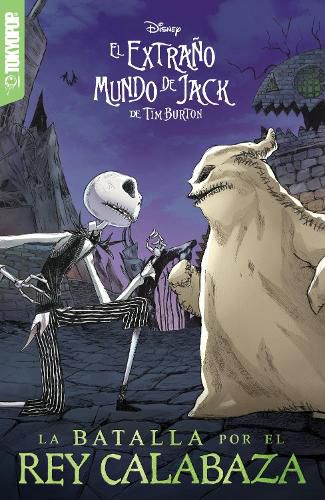 Cover image for Disney Manga: El Extrano Mundo de Jack de Tim Burton - Batalla por el Rey Calabaza (Espanol)