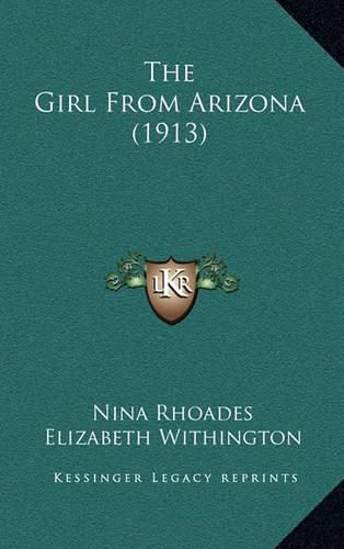 Cover image for The Girl from Arizona (1913)