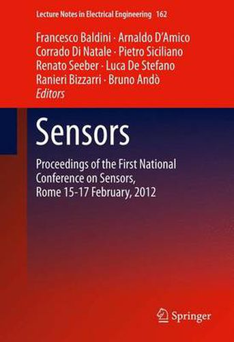 Cover image for Sensors: Proceedings of the First National Conference on Sensors, Rome 15-17 February, 2012