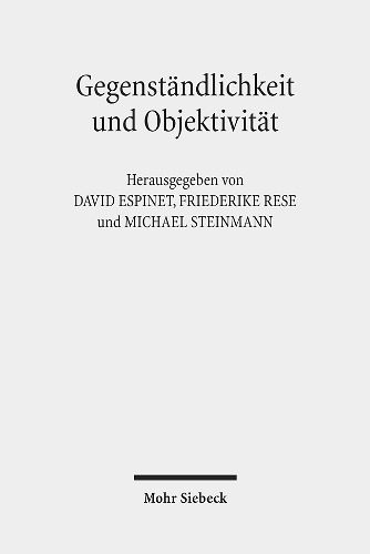 Cover image for Gegenstandlichkeit und Objektivitat