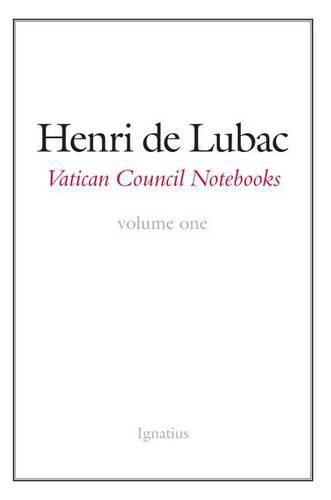 Cover image for Vatican Council Notebooks