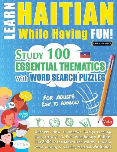 Cover image for Learn Haitian While Having Fun! - For Adults