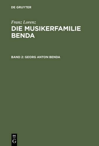 Cover image for Georg Anton Benda