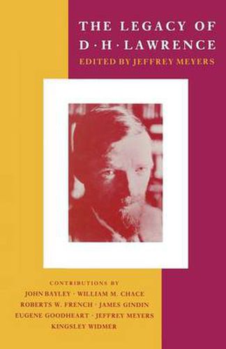 The Legacy of D. H. Lawrence: New Essays