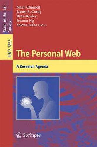Cover image for The Personal Web: A Research Agenda