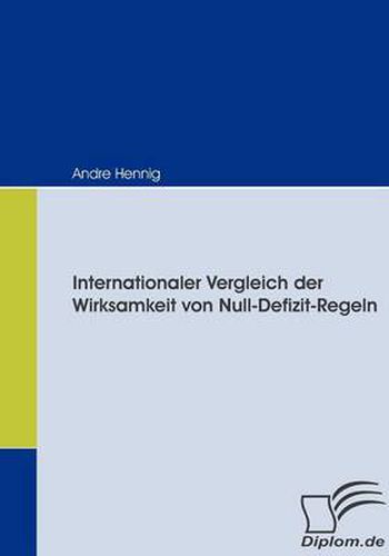Cover image for Internationaler Vergleich der Wirksamkeit von Null-Defizit-Regeln