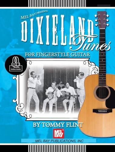 Cover image for Dixieland Tunes For Fingerstyle Guitar