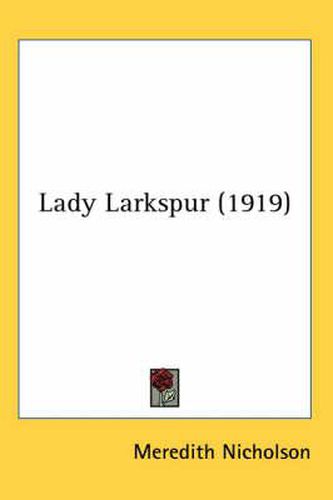 Lady Larkspur (1919)