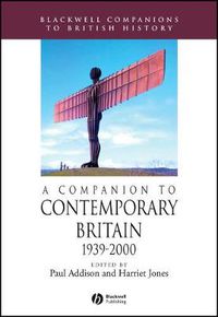 Cover image for A Companion to Contemporary Britain: 1939-2000