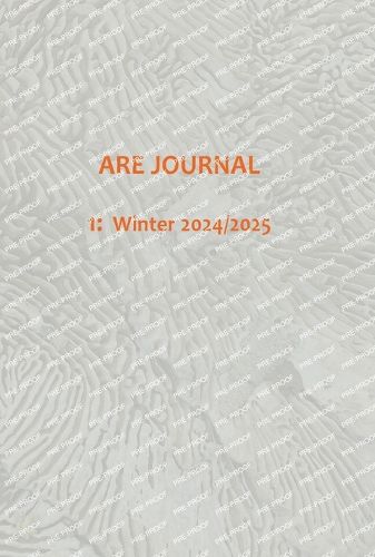 Cover image for ARE JOURNAL (Art, Research, Ecology) 1