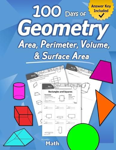 Cover image for Humble Math - Area, Perimeter, Volume, & Surface Area