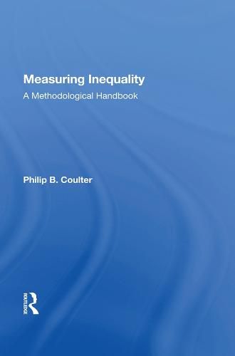 Cover image for Measuring Inequality: A Methodological Handbook