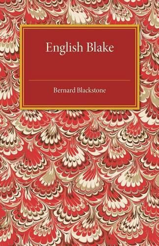 Cover image for English Blake