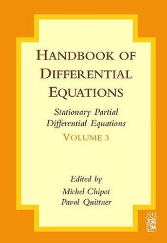Cover image for Handbook of Differential Equations: Stationary Partial Differential Equations
