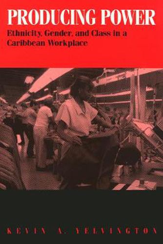 Cover image for Producing Power: Ethnicity, Gender, and Class in a Caribbean Workplace