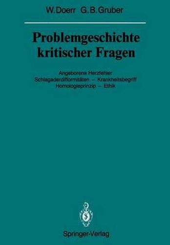 Cover image for Problemgeschichte Kritischer Fragen