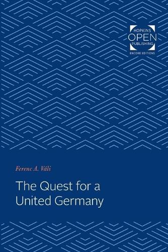 Cover image for The Quest for a United Germany