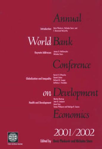 Cover image for Annual World Bank Conference on Development Economics 2001/2002