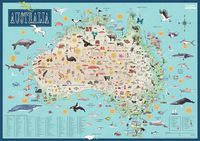 Cover image for Australia: Illustrated Map