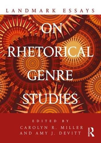 Cover image for Landmark Essays on Rhetorical Genre Studies