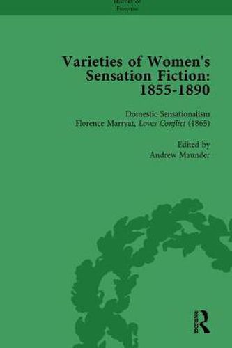 Cover image for Varieties of Women's Sensation Fiction, 1855-1890 Vol 2