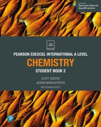 Cover image for Pearson Edexcel International A Level Chemistry Student Book