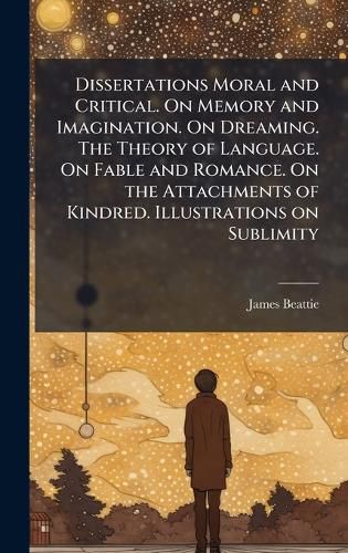 Cover image for Dissertations Moral and Critical. On Memory and Imagination. On Dreaming. The Theory of Language. On Fable and Romance. On the Attachments of Kindred. Illustrations on Sublimity