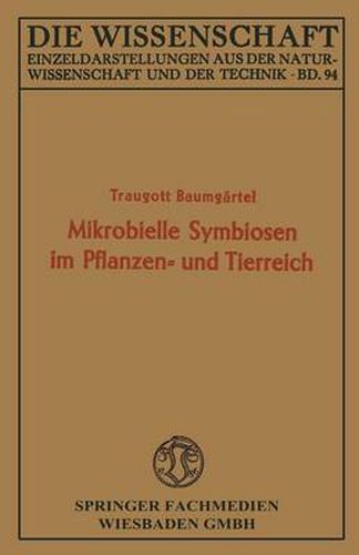 Cover image for Mikrobielle Symbiosen Im Pflanzen- Und Tierreich