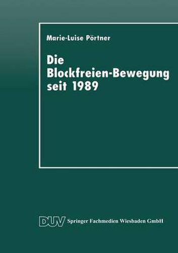 Cover image for Die Blockfreien-Bewegung Seit 1989