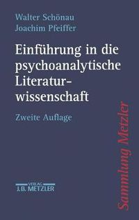 Cover image for Einfuhrung in die psychoanalytische Literaturwissenschaft