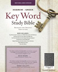 Cover image for Hebrew Greek Key Word Study Bible-NKJV