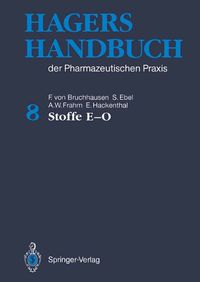 Cover image for Hagers Handbuch Der Pharmazeutischen Praxis: 8 Band: 8